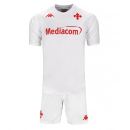 Fiorentina Uit tenue Kids 2024-25 Korte Mouw (+ Korte broeken)
